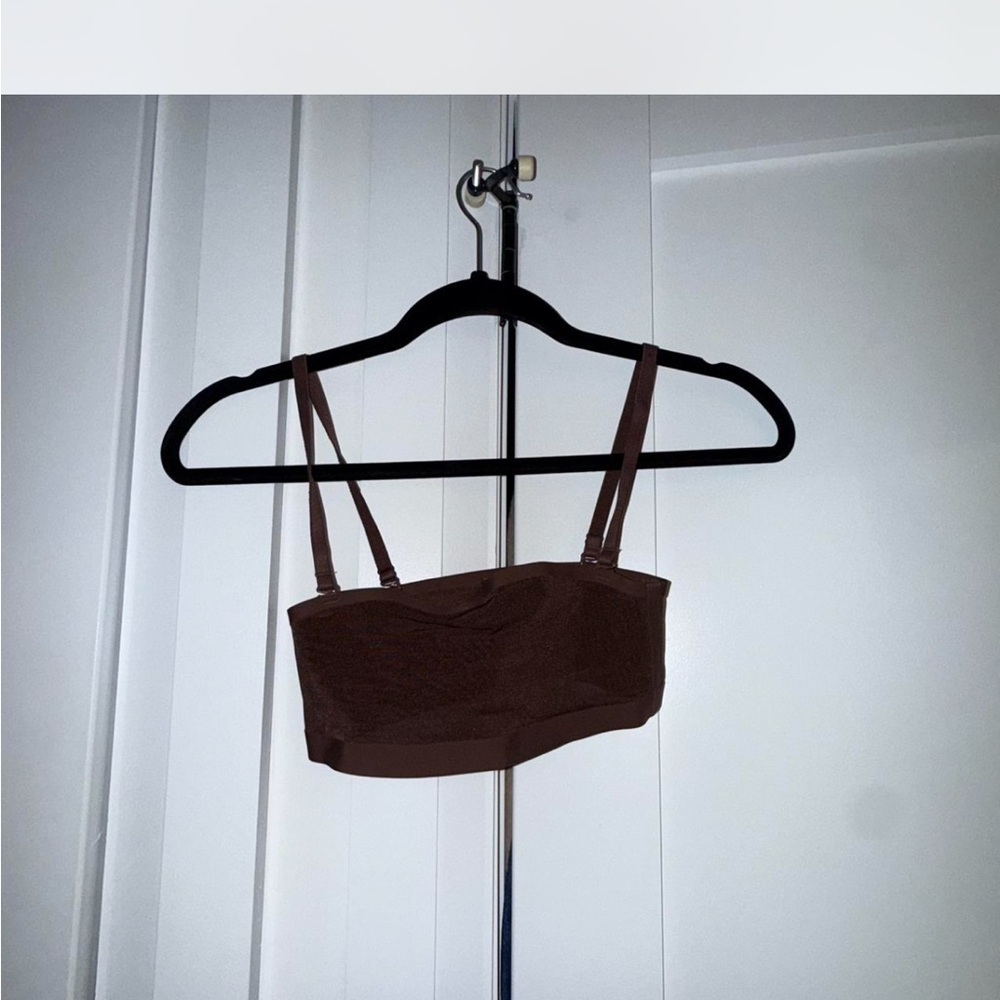 Bra Sheer Sculpt Bandeau SKIMS XXS brown